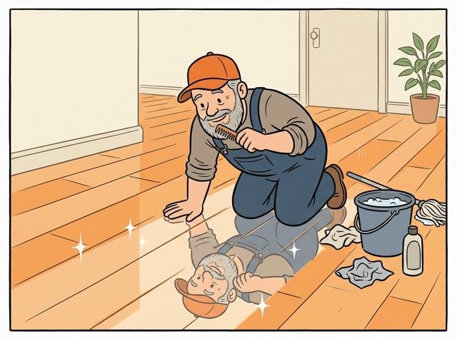 Cartoon zum Thema Reinigen & Pflegen