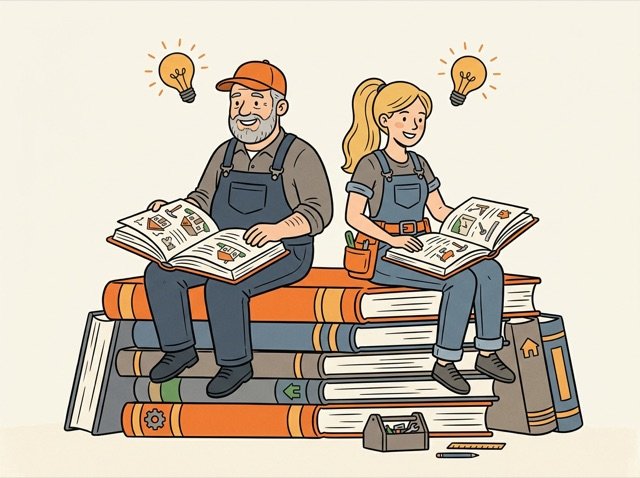 Cartoon zum Thema Glossar: Fachbegriffe kurz erklärt